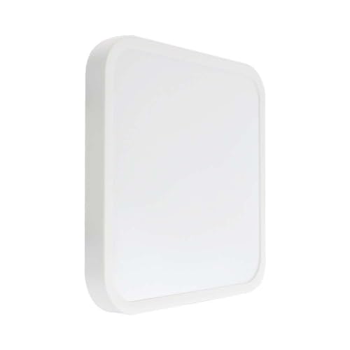 ALTA TECNOLOGIA: Grazie all'ausilio del chip per il controllo della corrente continua la plafoniera led da interno garantisce alte prestazioni ed un ottima efficienza lumen/watt. La luce si distribuisce facilmente e dolcemente nella stanza, fornendo una luce piacevole e non abbagliante e proteggendo gli occhi dalla luce intensa.