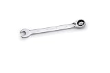 FLZOSPER 18mm Metric Reversible Geared Wrench,Box End Head 72-Tooth Reversible Ratcheting Combinatio