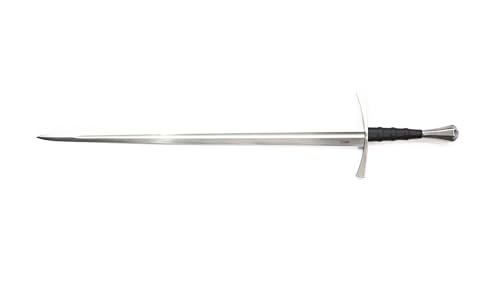 AzureForge® X01 38 inch Medieval Single-Handed Sword Knight's Arming Halloween Sword Gift for Men,Collectors with Black Scabbard by AzureForge - Image 2