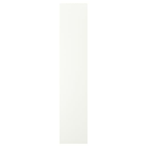 Porte ProTuning VALLSTENA blanche 40x200 cm rénovation façade jaunie