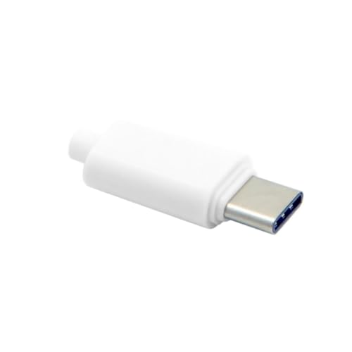 Conector USB C 3.1 Macho 24PIN Reparación blanco miniatura 5