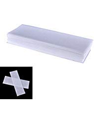 200 Pieces Wax Strips Hair Removal Waxing Strips Non Woven Wax Strip Paper Facial Body Epilating Strips, 7 x 20cm