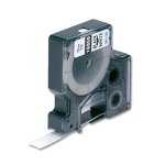 Ruban DYMO D1 12mm résistant pour remplacer les étiquettes qui se décollent