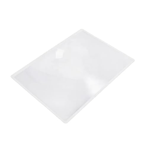 Image of oddpod Big Size A3 Fresnel Lens & Flexible Plastic 3X Magnifying Sheet /Full Page Oversized Magnifier - Large Fresnel Glass.
