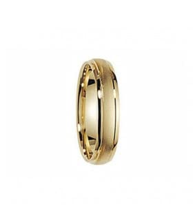 Alliance or jaune 9 carats PAELYS 4mm le bijou de votre quotidien