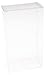 Plymor Clear Folding Action Figure Storage / Display Protector Box, 3.5