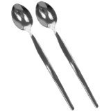 Get Goods2 Latte Spoons, stainless_steel, 8, W4 x D3 x H20cm