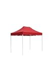 Carpa Plegable 3x2 Eco - Rojo - Impermeable - Cenador Ideal para Jardín, Playa, Terrazas