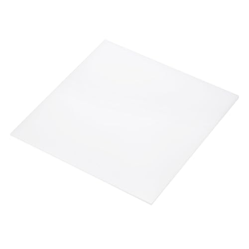 Image of 10 x 10 Inch UHMW Polyethylene Sheets, 1 /16 Inch Thick Ultra High Molecular Weight White Plastic Sheet [for Home, Industrial]
