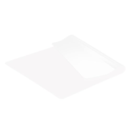 Große Silikonmatte, Rutschfeste Tischunterlage, Hitzebeständige Antihaftmatte,Silikon Unterlage Antihafte Tischmatte Arbeitsmatte Thekenmatte (Transparent, 40x30cm)