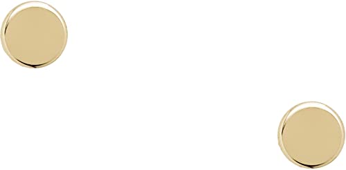 Fossil Damenohrstecker All Stacked Up Edelstahl goldfarben, JF04331710