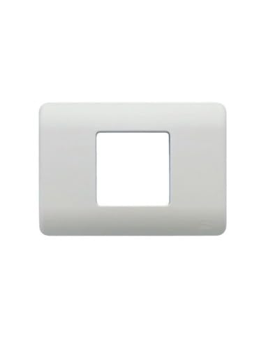 Bjc rehabitat - Placa con bastidor 1 ancha/2 estrecho blanco