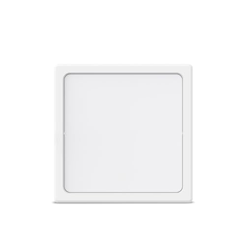 Image of Goldmedal Glazz 15W Sqaure Ceiling Light | Recessed LED Downlight for False Ceiling | Cut Out :6.02 Inch |Downlight for Home,Hall,Room,Kitchen,Office,Shop|Color Changing (CCT), Pack of 6