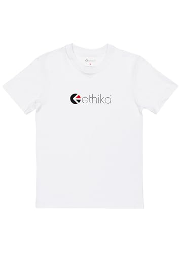 T-shirt blanc Ethika femme avec logo pour un style ajusté au quotidien