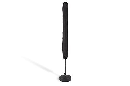 909 OUTDOOR Funda de sombrilla Impermeable, Funda de sombrilla con Revestimiento de PA, Funda de poliéster Antracita contra la decoloración por Rayos UV, 27 x 170 cm Cover