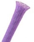 Purple Colour 20 Meters Size 3mm Polyester Braided Sleeve, Nylon Braided Sleeve, Braided Expandable Sleeve for Good Wire Protection