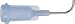 Loctite 98258 Stainless Steel 90 Degree High Precision Helical Thread Dispense Tip, 1/2" Length, 22 Gauge, Blue (Pack of 50)