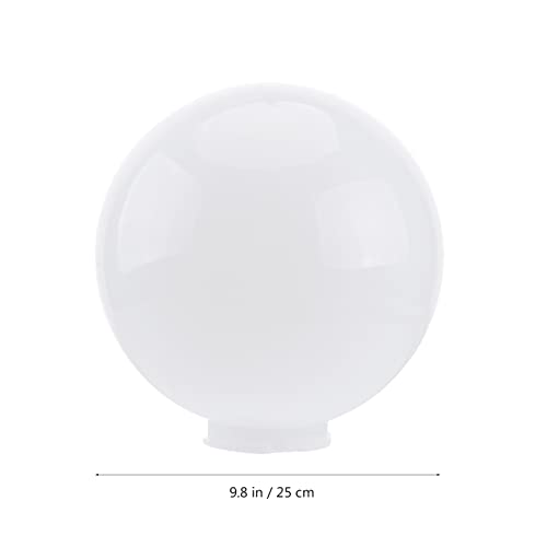 Kichvoe Lampada da terra Acrilico Globo Paralume