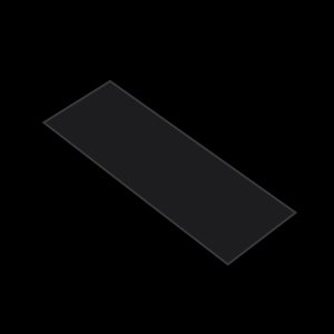 Tanner Slide, Plain 90 Deg 1440/cs