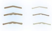Ho Bands (Tofflemire Matricies) #13 Pedo Regular 0 001" Pack of 100 YOUNG DENTAL
