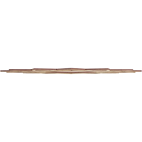 Image of Ekena Millwork 26 inchOD x 10 inchID x 3 /8 inchT Eleanor Wood Fretwork Pierced Ceiling Medallion, Hickory