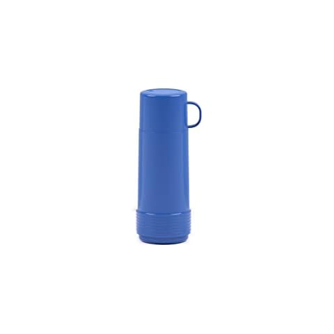 Valira Reus Fun-Insulated Double Wall Vacuum Bottle with 1/2 L, Blue Cover