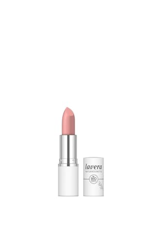 lavera Comfort Matt Lipstick -Primrose 06 - Couleur intense - Fini mat - Grand confort - Jusqu'à 6 heures de tenue - vegan - Cosmétiques naturels (1x 18,2 g)