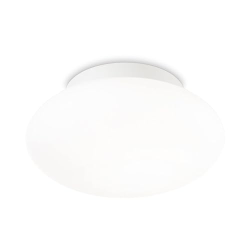 Ideal Lux BUBBLE PL1-135250 Plafonnier Chic en Aluminium et Diffuseur Blanc Mat