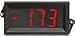 VPI-4R-K Digital Panel Meter Voltmeter, variable voltage input 3 1/2 digit Voltage Powered Red LCD