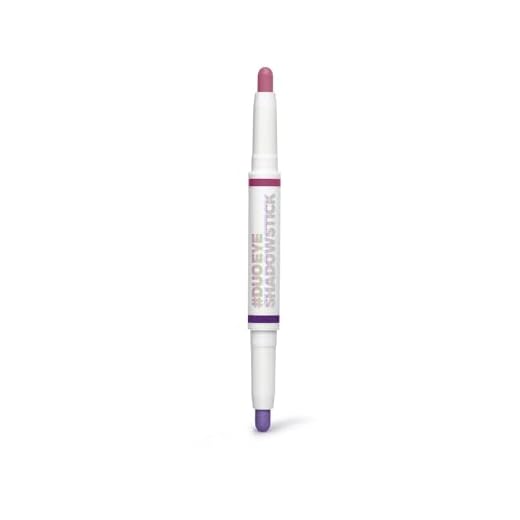 Oceane Sombra Em Bastão Dupla Rosa E Violeta - Duo Eyeshadow Stick Pink Sky And Mettalic Violet 2,4G