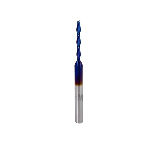 Fraise à bois 2 dents hélicoïdale pour usinage et découpe CNC