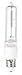 LumaPro 4TAA3 Lamp, Halogen, 500T4Q/E11, 500W, 120V