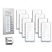 Produktbild TCS PAUF081/001 Türkontrollsystem Audio Pack UP für 8 Wohneinheiten mit Außenstation PUK 8 Klingeltasten, 8X Freisprecher ISW5031, Steuergerät