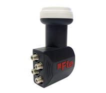 Connettore GOLD LNB 4 OUT INDIPENDENTI EXCELLENTO RED