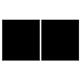 FUANA Teichfolien-Reparatur-Set für EPDM-PVC, wasserdichte Butylkautschuk-Patches mit selbstklebender Rückseite, 20,3 x 20,3 cm, Schwarz, 2 Stück