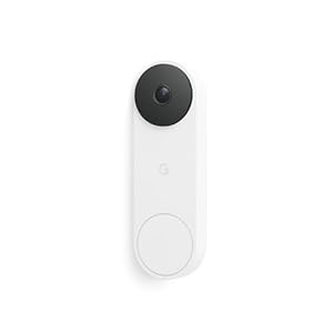 Google Nest Doorbell (Wired, 3rd Gen) – 2K Video and Gemini, Live View, Night Vision, 2-Way Audio – Works with Google Home – 2025 Model – Snow
