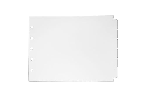 Landscape Blank Tabs - 6 per Set for Landscape Binders