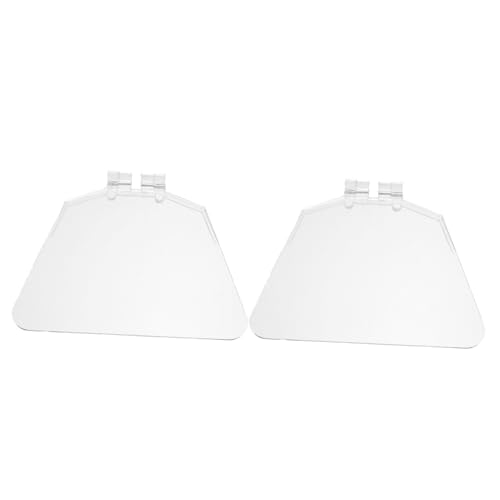 Uonlytech Protector Ocular Para Banco Plástico Transparente 8 Pulgadas Cubierta Protectora Resistente Para Herramientas Eléctricas Kit 2 Piezas Uso Seguro Taller