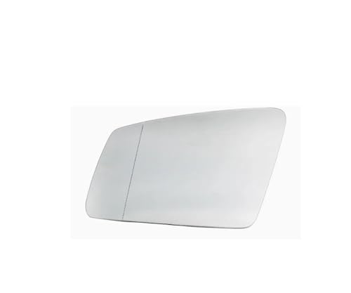 反転ミラー に適合するW212 E200 E260 E300 E400 2010-2015 ローコンフィグレーションドアヒーター付きガラスレンズ(左)