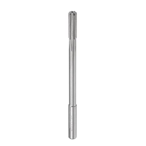 CoCud Machine Serrage Alésoirs, 5,7mm Diamètre D4 Précision, M35 Cobalt Haute Vitesse Acier Droit Cannelures Fraisage Fraise - (Applications: pour Tour Machine), 1 pièce