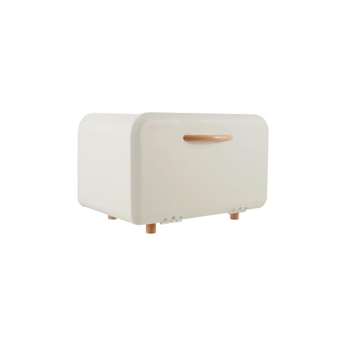 Bloomingville Metal Bread Box, Natural and White by Bloomingville - Used condition - US$65.10