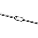 BZX79-C2V4,113, Diode Zener Single 2.4V 5% 500mW 2-Pin ALF T/R (100 Items)
