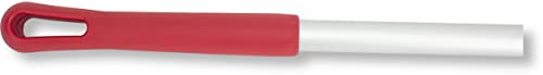 Image of SPARTA 40246EC05 Aluminum Broom Handle, Mop Handle, Replacement Handle with Acme Threaded Tip for Commercial Cleaning, 30 Inches, Red, (Pack of 12)