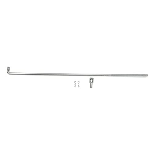 Motoqueen MQ-A71N0801IRS1 Throttle Rod 14.96 Inch Throttle Linkage Universal Car Clip Accelerator Adjustable thumb #6