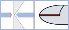 Alicate de corte diagonal schmitz 3301HS22 ESD de 140mm con cabeza ovalada 5