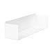 KION HOME | Estante Metálico Flotante de Pared | Longitud: 60 cm | Ideal para organización de Libros y Cocina | Acero Lacado al Horno | Fabricado en España (White)