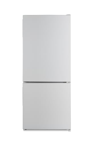 PKM KG117EW Kühl-Gefrierkombination | Weiß Design | 114 cm | 87 Liter Kühlen | 30 Liter Gefrieren | 39dB | LED-Beleuchtung | Freistehend