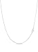 KEZEF Creations Sterling Silver Necklace - 1mm Box Chain - Hypoallergenic and Tarnish Resistant - Classic Design, Comfortable Fit - 22"