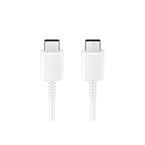 Samsung EP-DA705BWEGWW Cable USB Type-C para USB Type-C, 1 m, 60 W, blanco