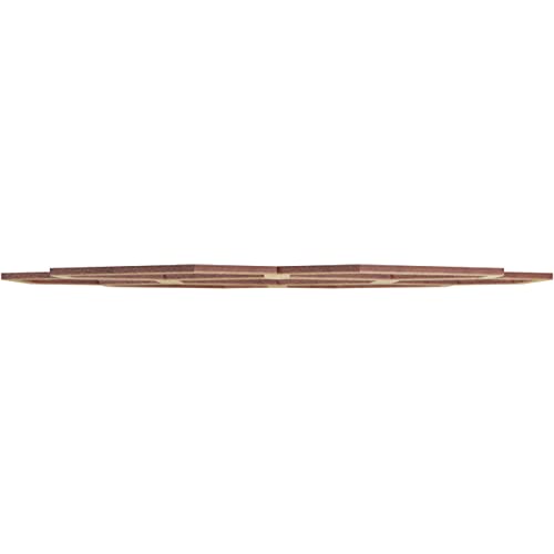 Image of Ekena Millwork 20 inchOD x 7 inchID x 3 /8 inchT Florin Wood Fretwork Pierced Ceiling Medallion, Hickory